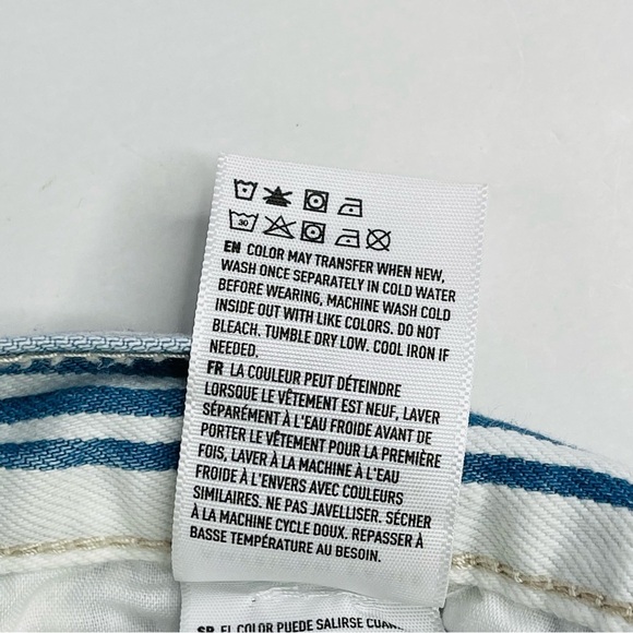 American Eagle Mom Jean stripe high rise New women's size 4 - Picture 7 of 12